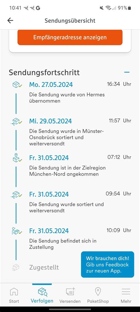 hermes bis wann kann man mit zustellung am tag rechnen|hermes sendung zustellung ab wann.